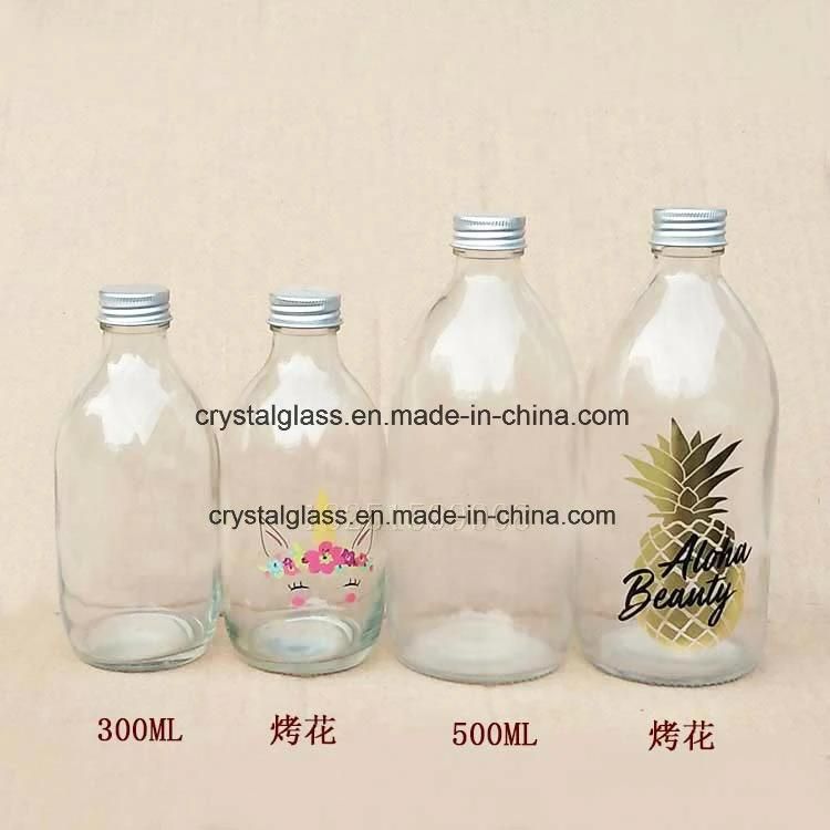 Beverage Glass Juice Bottles Milk Packing