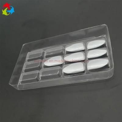 Customized Cosmetic Pet Insert Packaging Blister Tray for Fingernails