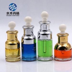 30ml 50ml New Design Stock Cosmetic Glass Bottle Essential Oil Dropper Bottle