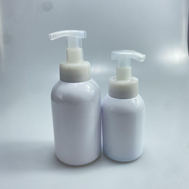 in Stock 300ml Clear Foam Pump Bottle Hand Wash