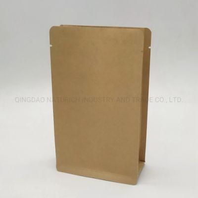 Kraft Paper Bag with Bio Gradable Kraft Paper Food Packaging Paper Bag