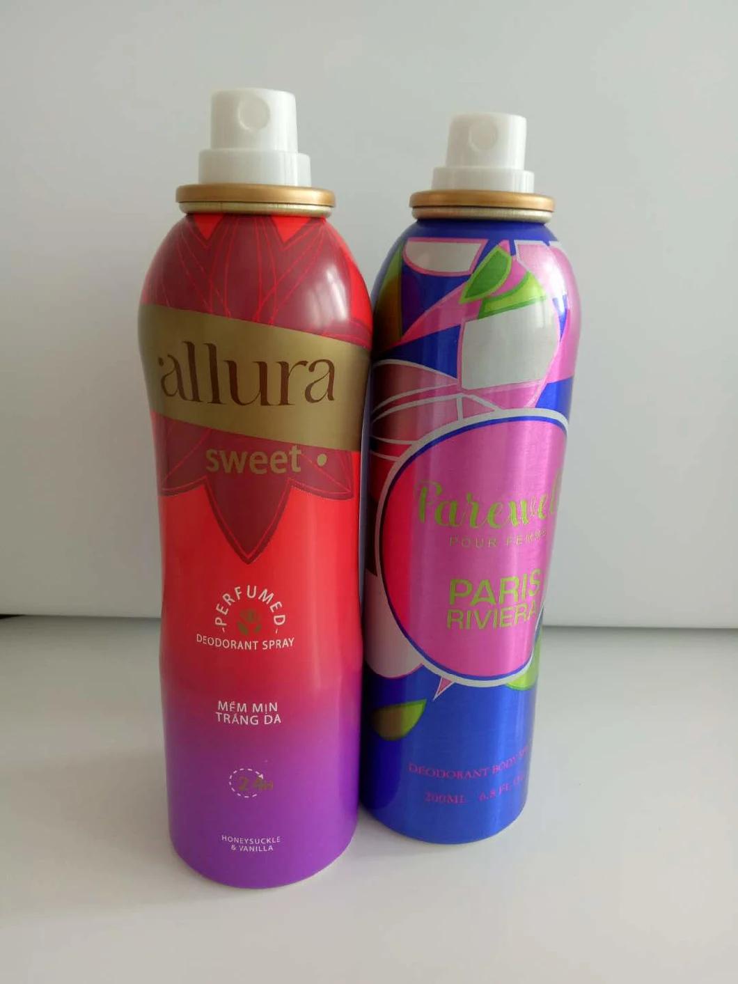 Aluminum Air Freshener Perfume Spray Can