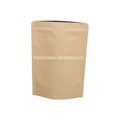 Food Grade Kraft Paper Packing Bags Box Bottom Food Paper Bag