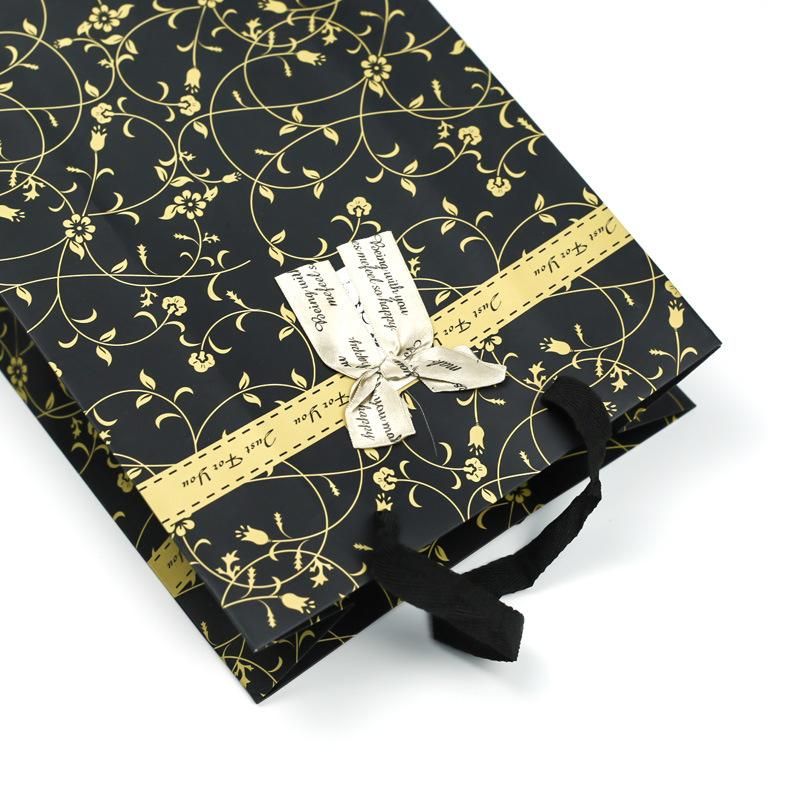 Floral Print Fashion Style Fancy Paper Gift Bag