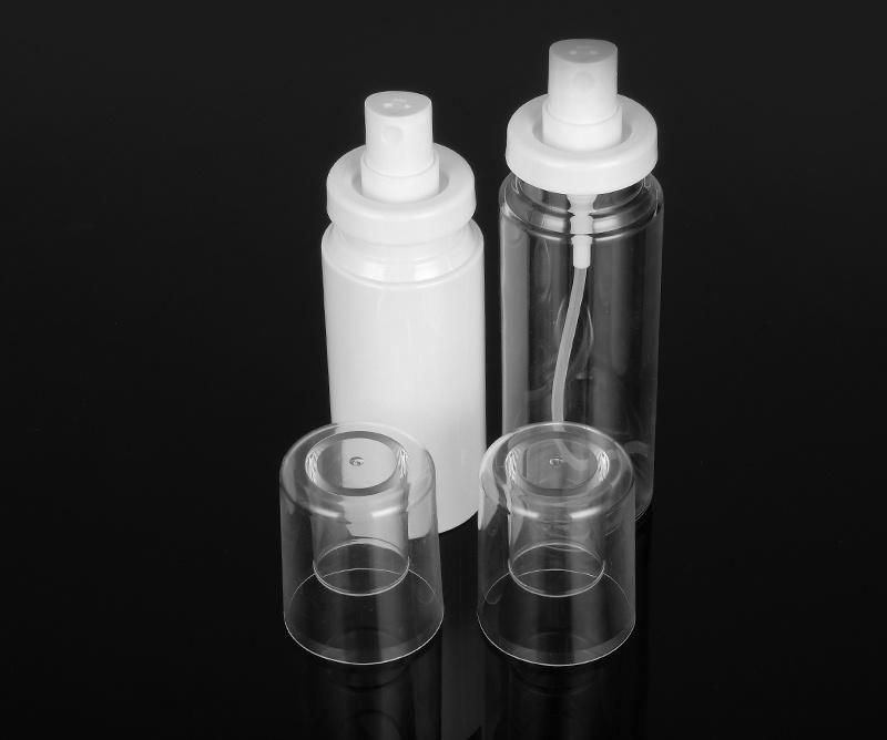 Wholesale 60ml 80ml 100ml 120ml Plastic Transparent Airless Cosmetic Bottle