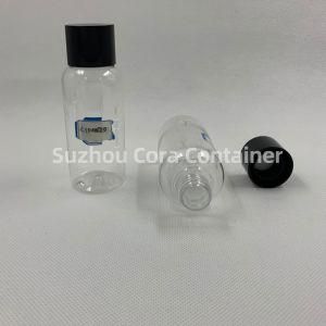 97ml Neck Size 20mm Pet Custom Cosmetic Bottle with Screwing Cap