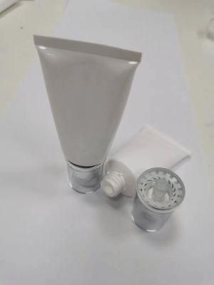 50ml Oval Shape Acrylic Flip Top Cap Packing for Cosmetic Cream