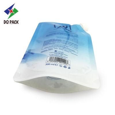 Dq Pack Eco-Friendly Stand up Plastic Bags with Logos Packaging for Detergent