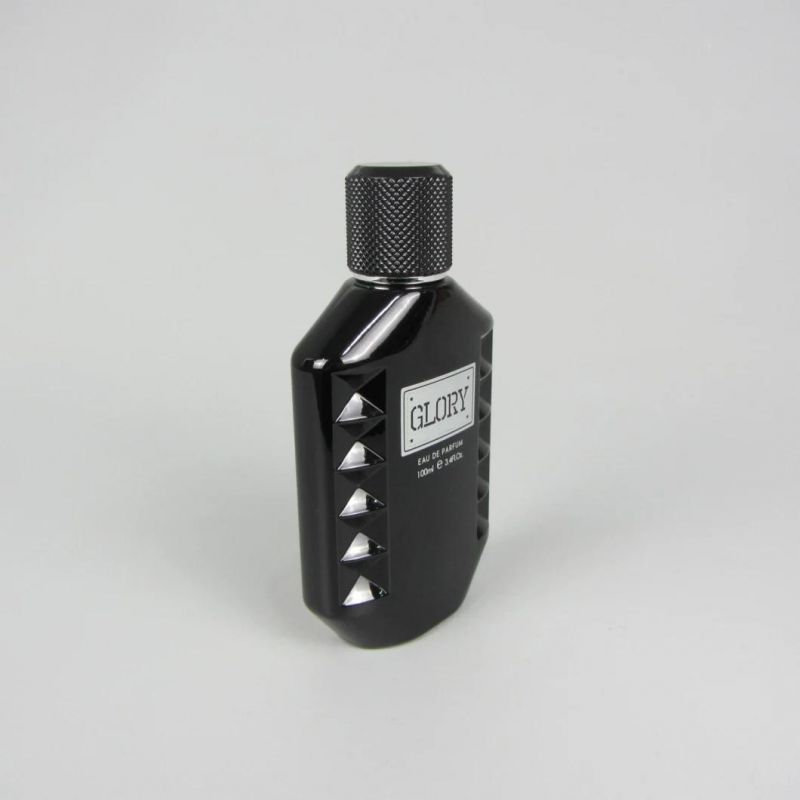 Free Sample 100ml Custom Crimp Clear Spray Glass Perfume Bottles