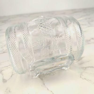 1100ml Glass Bottle for Wine Glass Liqueurs Bottle Round Bottle