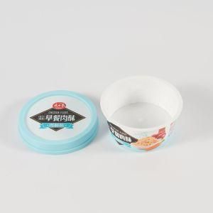 Custom Printed Biodegradable Plastic PP Food Container with Lid for Cake Cookies Ice Cream Jelly