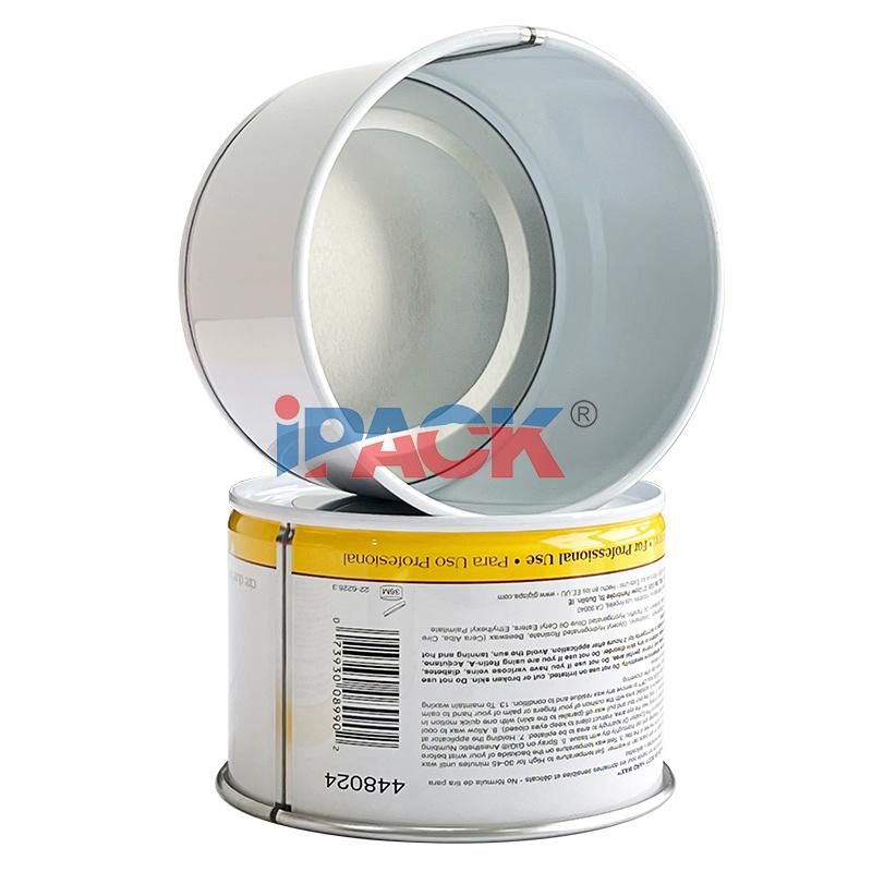 964#Wholesale Non-Standard Edge Curl Empty Round Can