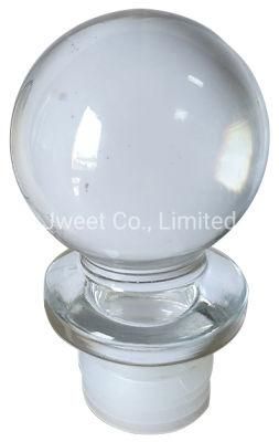 Round Whiskey Glass Bottle Cap with Crystal