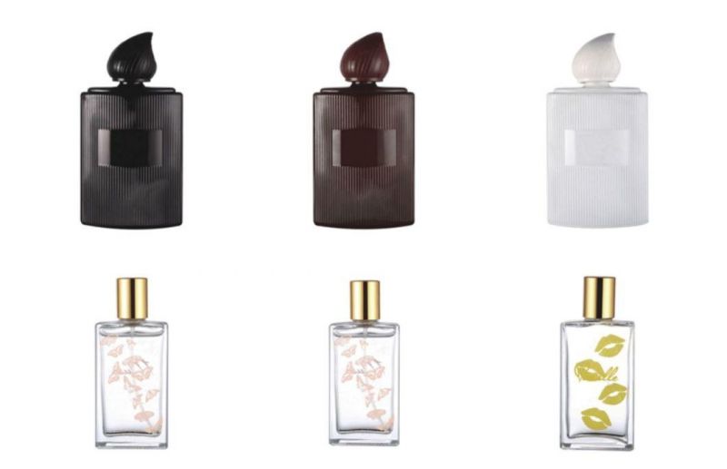 100ml Twisted Bottles of Special Shaped Perfume Bottles Can Be Customized for Printing Logo