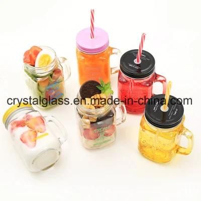 Kitchen Accessories Customized Color Ceramic Mason Jar with Lid