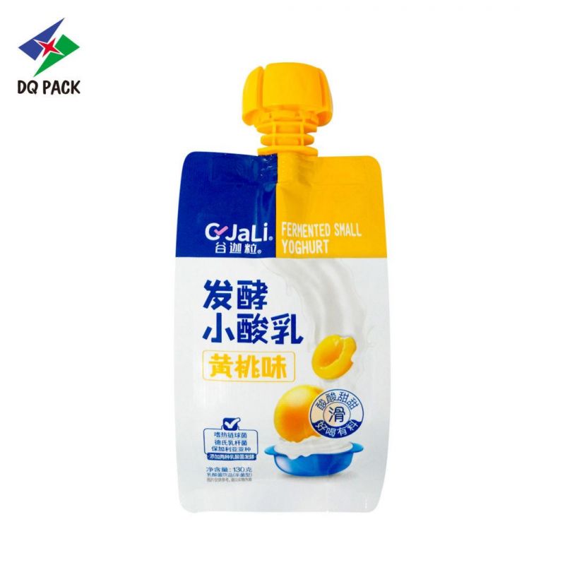 Customized Stand up Pouch with Spout Top Packaging for Drink