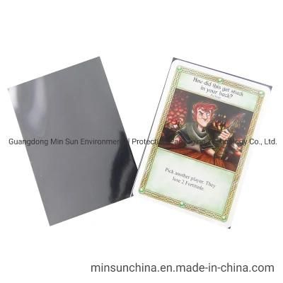 Customized High Quality Plastic Transparent Game Card Sleeves
