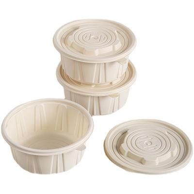 Free Sample FDA Biodegradable Disposable Cornstarch Bowl PLA Spoon Tableware