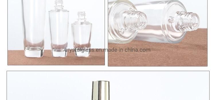 Empty Foundation Bottle with Pump for Cosmetic Wholesale