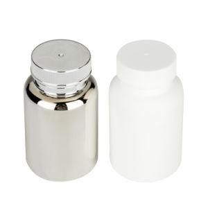 Good Gold Chromed Food Grade Plastic Pill Bottles