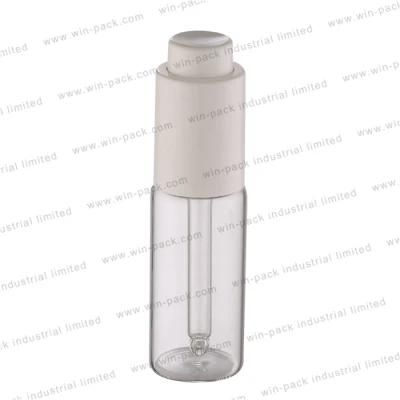 Frosted Glass Lotion Pump Bottle 30ml with Custom Amber Color Lotion Pump for Personal Care