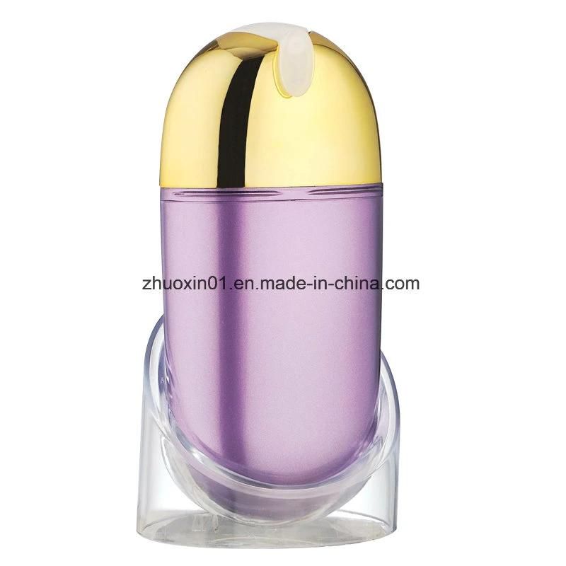 Oval Shape Lotion Bottle for Serum Packaging