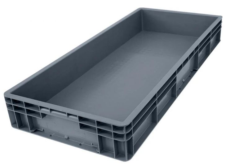 EU4911 100% Virgin PP Plastic Box, Turnover Box, Plastic EU Standard Turnover Box, Storage Plastic Box