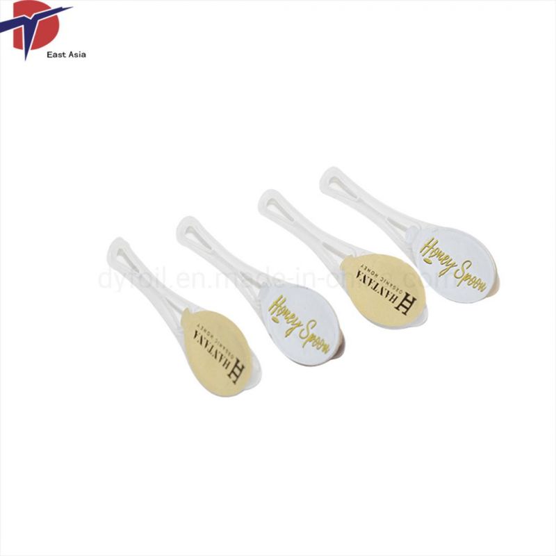 Customized 7g PP Honey Spoon Aluminum Foil Lids With Printing
