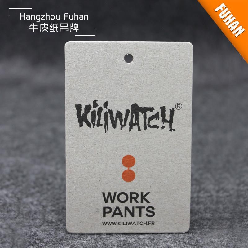 High Quality Kraft Paper Clothes Hangtag