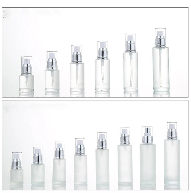 20ml 30ml 40ml 50ml 60ml 80ml 100ml Crystal Spray Bottle with Silver Caps