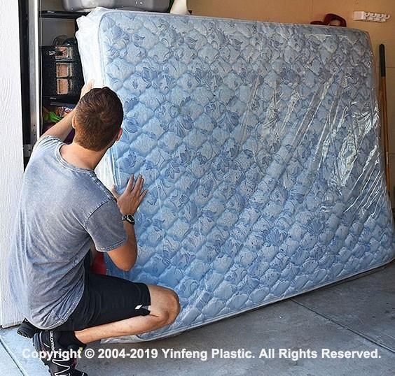 Mattress Plastic Cover for Moving Mattress Protection Storage