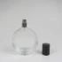 Custom Transparent Round Glass Perfume Spray Bottle 100ml