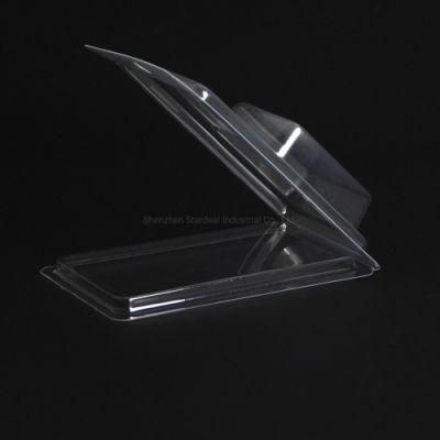 Transparent Makeup Sponge Clamshell Blister Packaging Box for Cosmetic