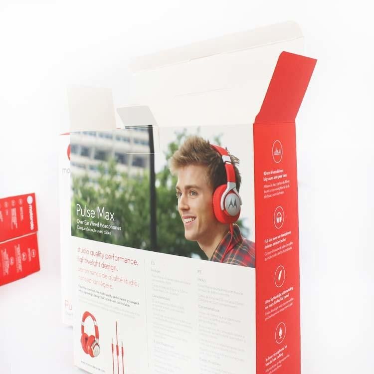 Customized Earphone Packaging Box, Product Packaging Box Printing