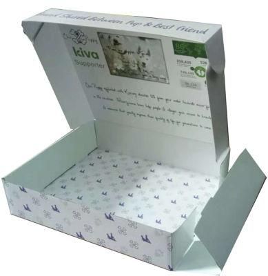 Custom Printed White Corrugated Colored Shipping Boxes