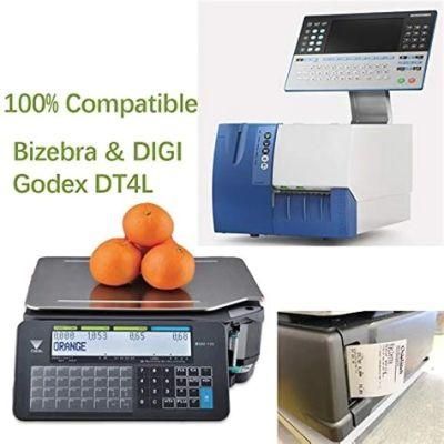 Thermal Print Linerless Label for Digi Zebra Bizerba Eclectronic Scale Printer