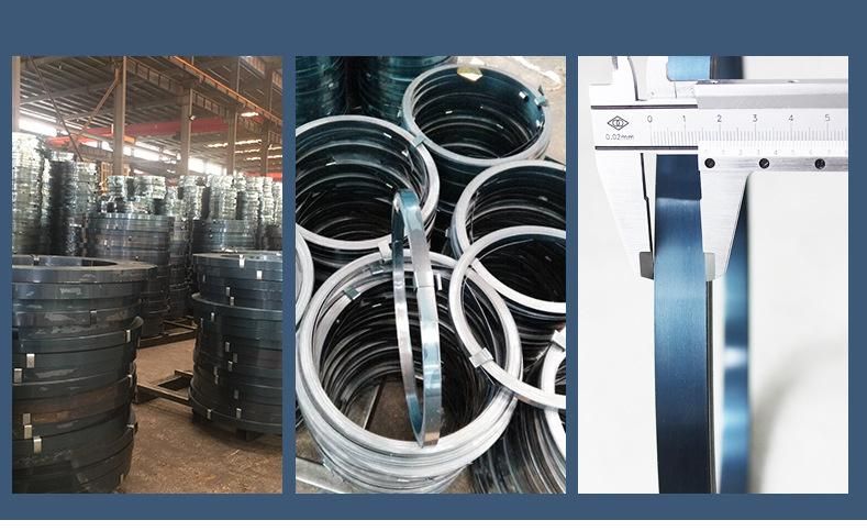 Galvanized Steel Strip Roll Cold Rolled Anti-Stretch 16/19/25/32mm Steel Strip