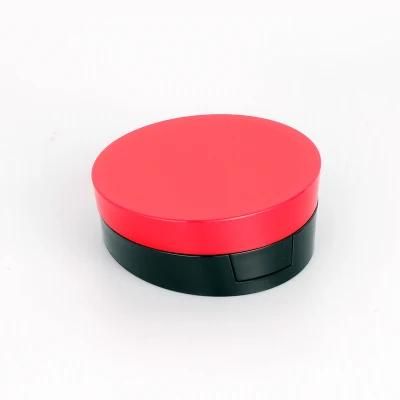 Factory Supply Luxury Red Color Round Bb Cream Case Air Cushion Case Foundation Case