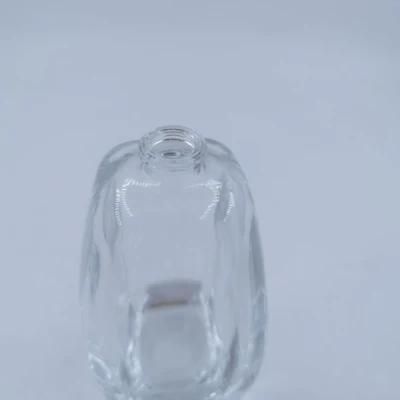 95ml Empty Luxury Refillable Custom Wholesale Square Spray Glass Perfume Bottle Jdc217