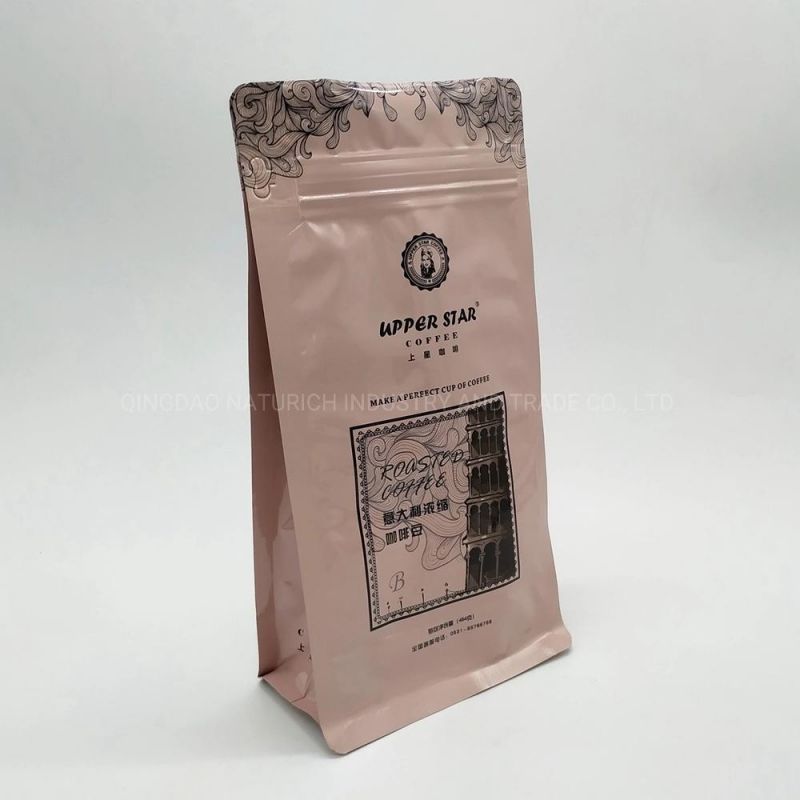 454G 16oz Italian Coffee Packing Bag/Pouch with Valve