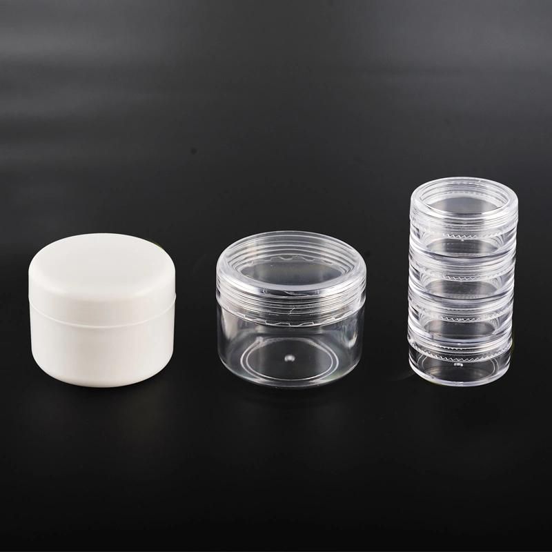 PP Cap Soft Push Smooth Dispense Various Sizes Whitening Cream Jar
