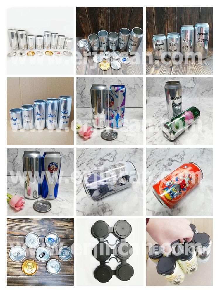 Aluminum Sleek Can 200ml 250ml 269ml 310ml 330ml 355ml 12 Oz From Erjin China