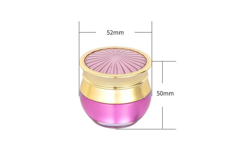 5g 10g Luxury Plastic Cream Jar for Cosmetic