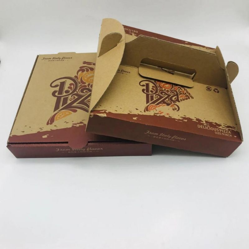 Cheap Custom Logo Printing Design Paper Pizza Box