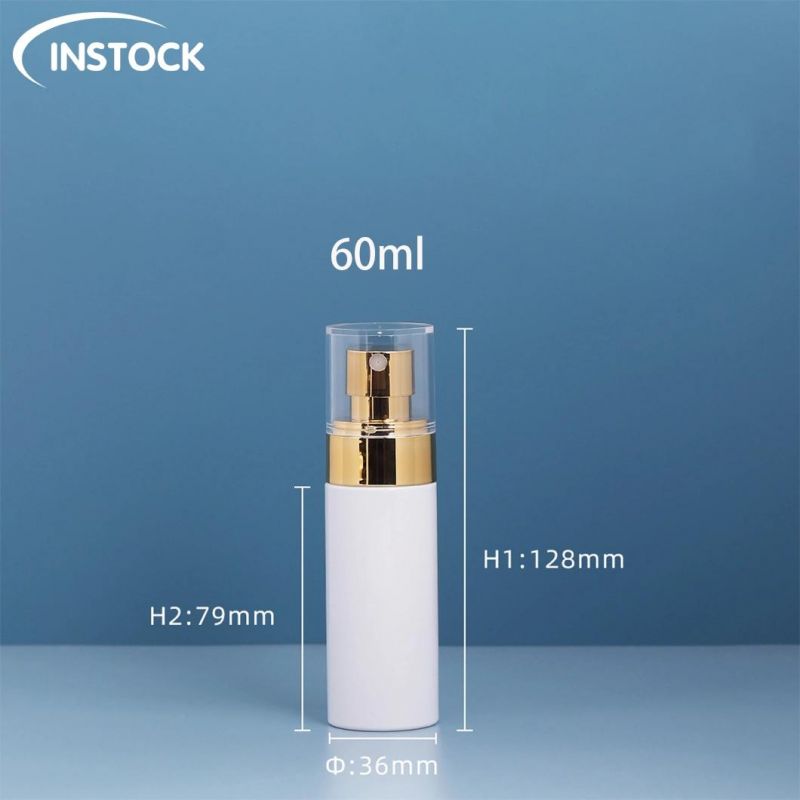 Custom Pet Plastic Cosmetics Fine Mixt Spray Bottle for Make up 60ml 80ml 100ml Personal Care Perfume Products Packaging