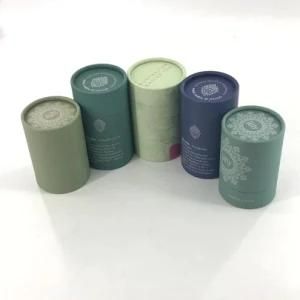 Custom Tea Paper Packaging Tube Cardboard Round Packaging Boxes for Tea