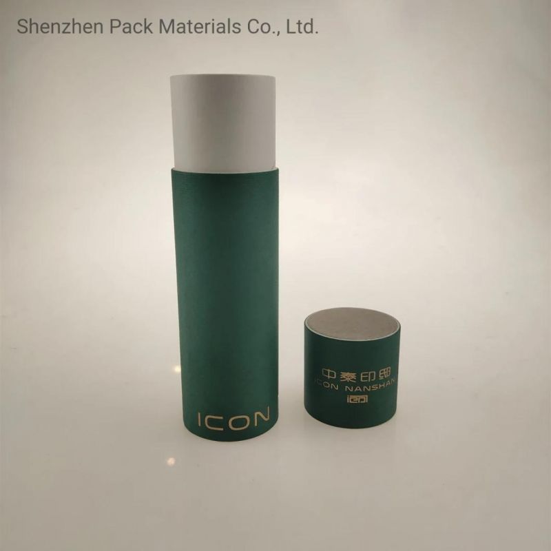 Cylindrical Logo Custom Packaging Wine Cosmetic Skin Care Gift Printed Tube Box