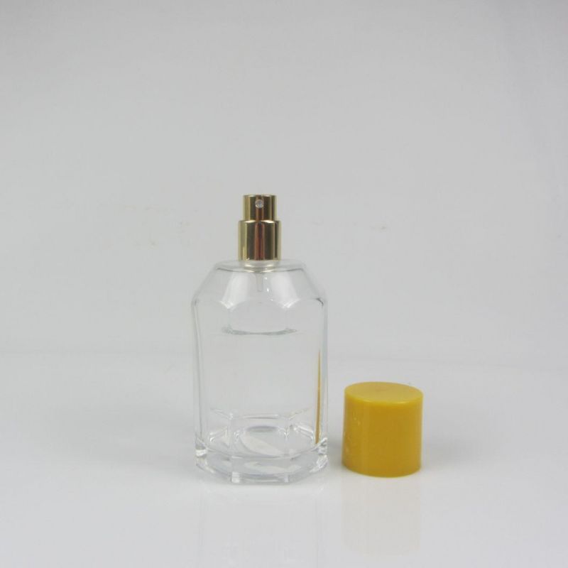 Round Recyclable Luxury Fragrance Empty Perfume Spray Glass Bottle