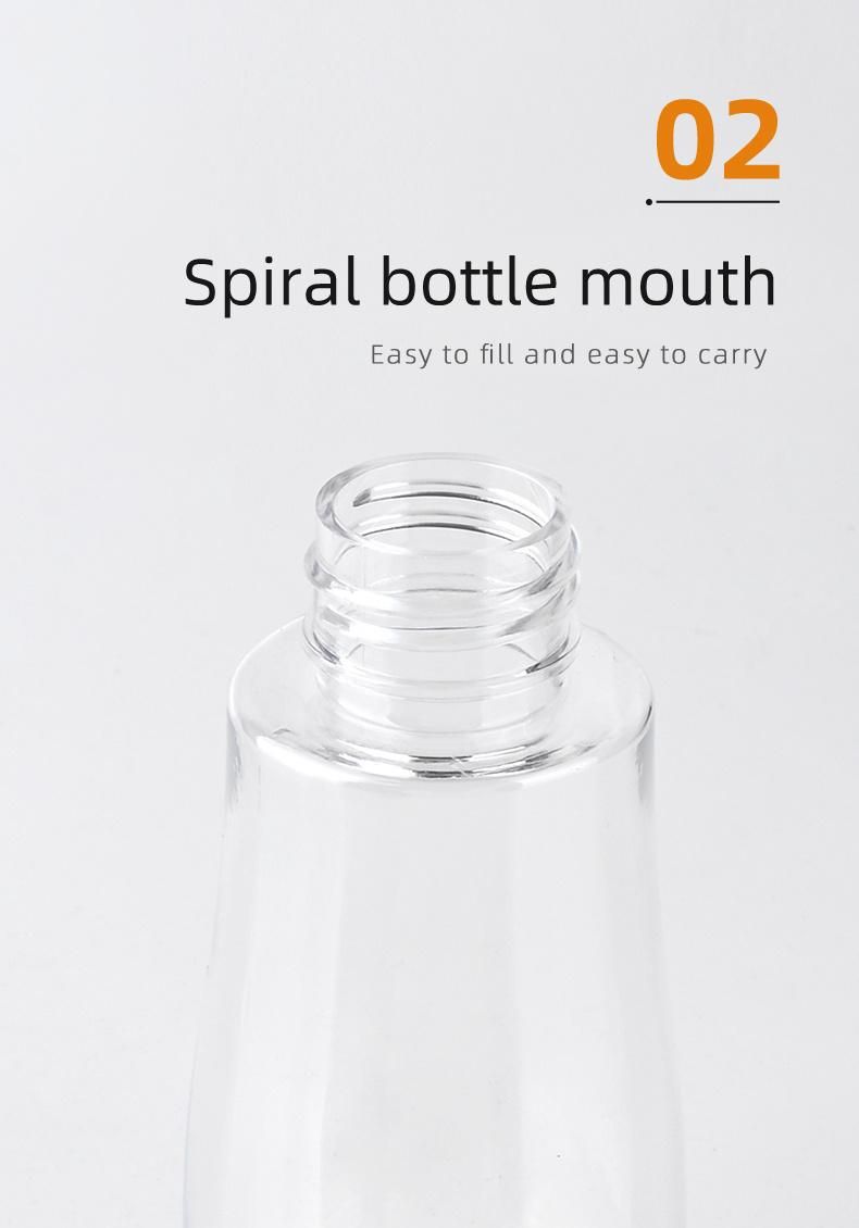 100ml Packaging of Plastic Bottle Empty Container