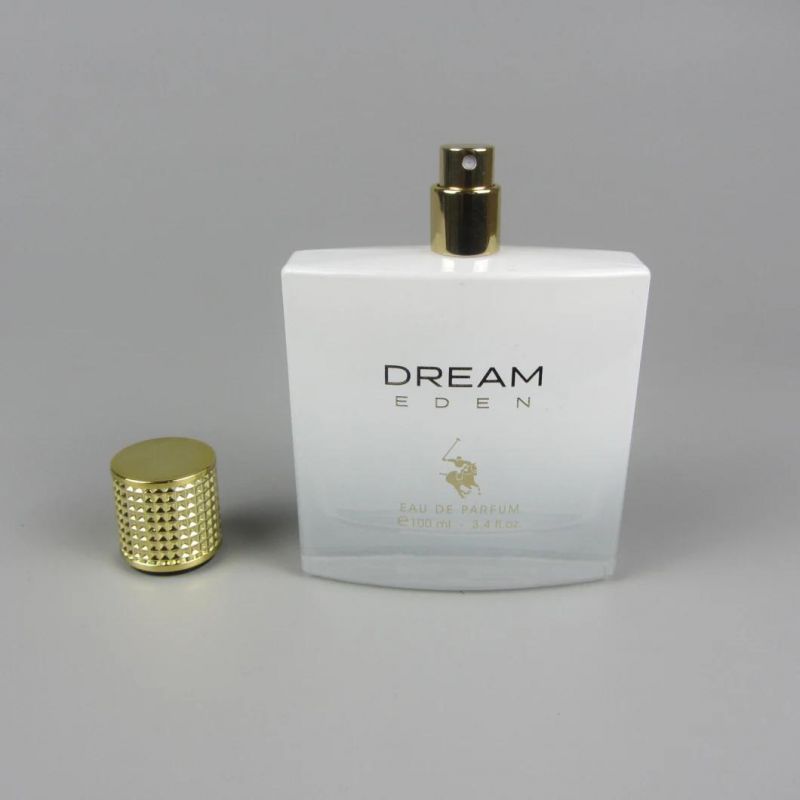 Empty Square 30ml 50ml 100ml Perfume Glass Spray Bottle with Cap